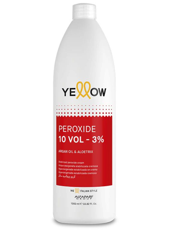 alfaparf yellow acqua ossigenata stabilizzata cremosa 10 volumi ( 3% ) 1000 ml