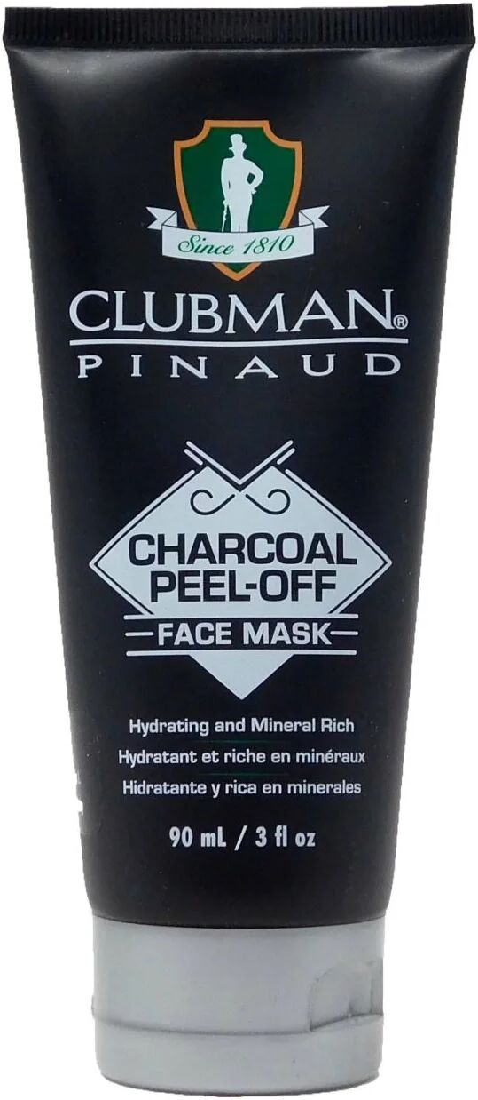 clubman pinaud peel off black musk maschera al carbone vegetale 90 ml