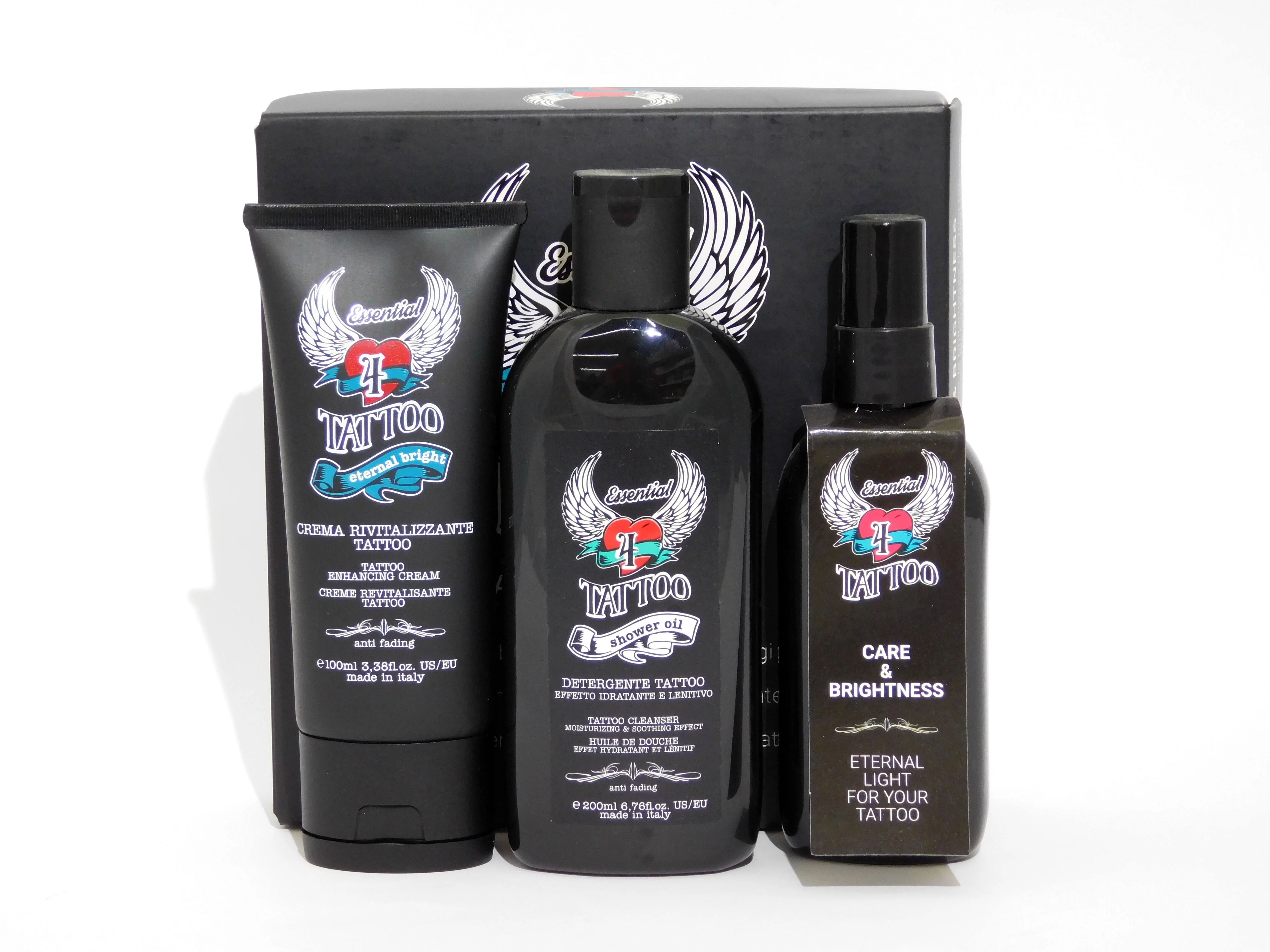 renée blanche kit essential 4 tattoo - kit mantenimento per la brillantezza dei tuoi tatuaggi