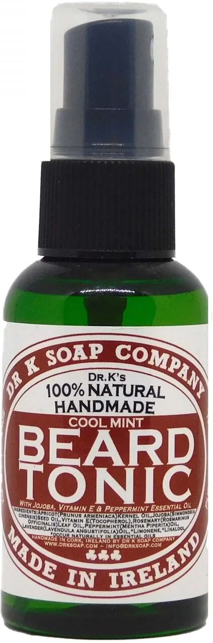 dr k soap company dr k soap beard tonic cool mint tonico per barba spray 50 ml