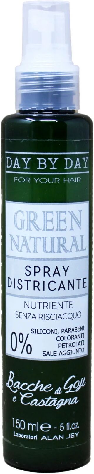 day by day green natural spray districante nutriente per capelli 150 ml