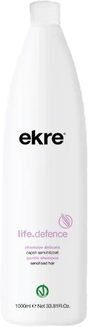 ekre life defence shampoo delicato per capelli sensibilizzati 1000 ml