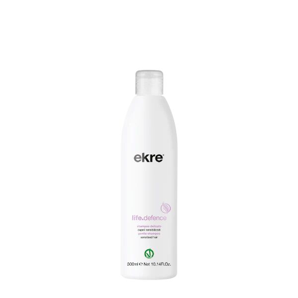ekre life defence shampoo delicato per capelli sensibilizzati 300 ml