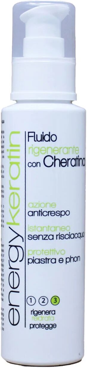 energy keratin fluido ricostruttore e protettivo per capelli con cheratina 100 ml