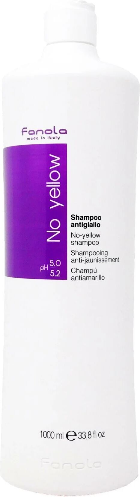 fanola no yellow shampoo antigiallo per capelli 1000 ml