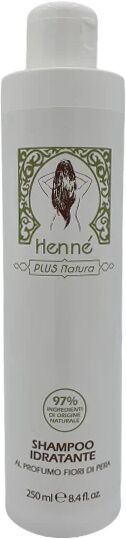 henné plus natura shampoo idratante per capelli secchi e sfibrati 250 ml