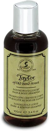 taylor of old bond street shampoo per capelli e corpo sandalwood 100 ml