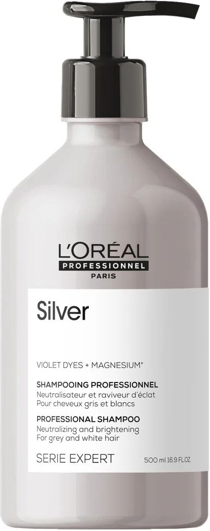 l'oreal l'oréal serie expert silver shampoo per capelli anti giallo 500 ml