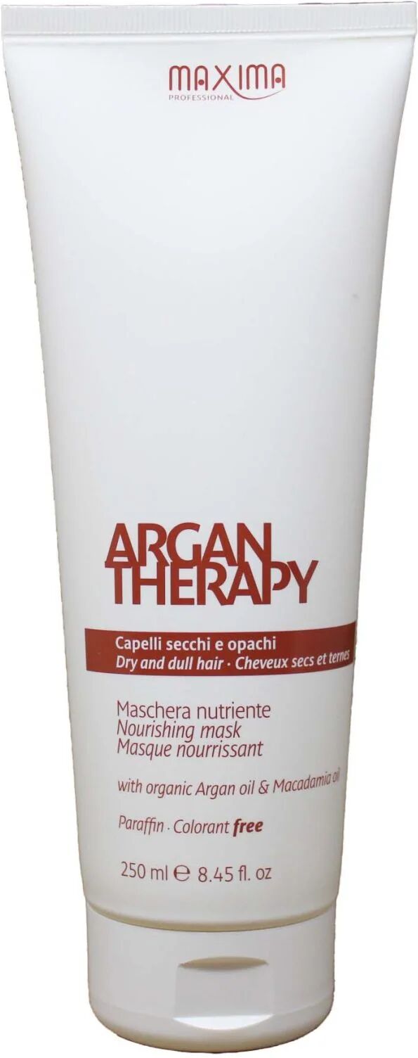 maxima professional maxima argan therapy maschera nutriente per capelli secchi e opachi 250 ml