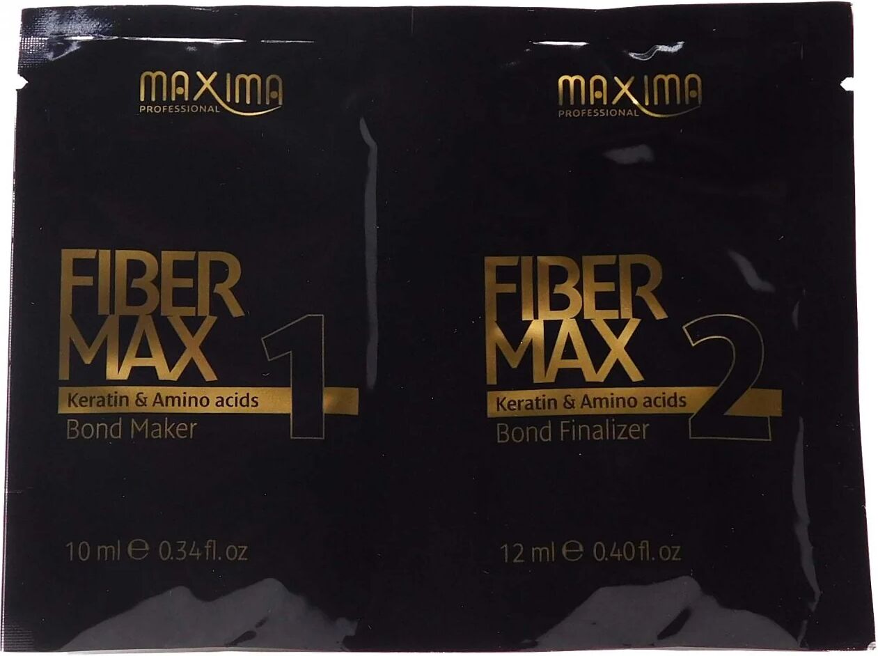 maxima professional maxima fiber max kit ricostruttore alla keratina monodose