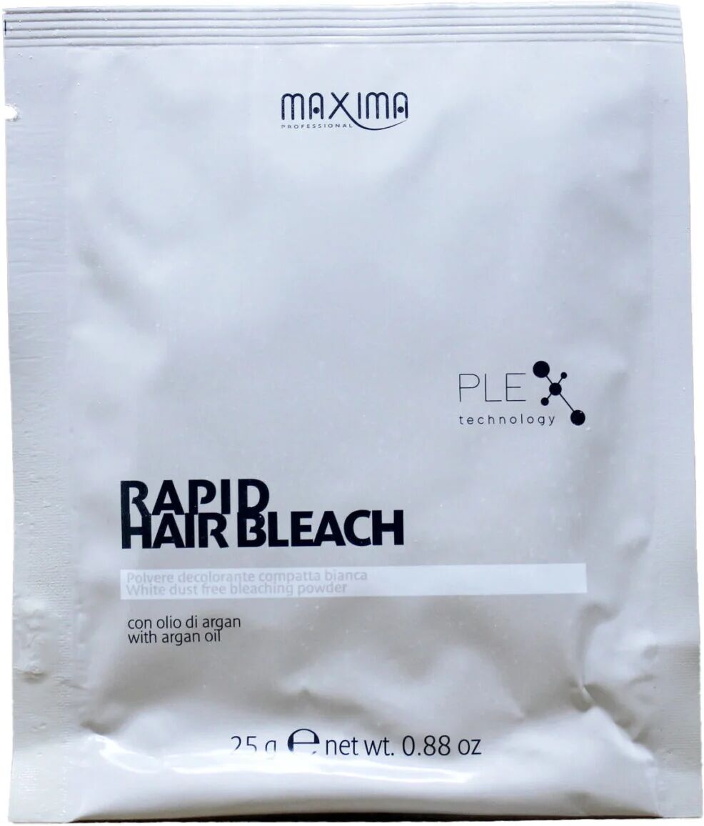 maxima professional maxima polvere decolorante rapid hair bleach blu 25 gr