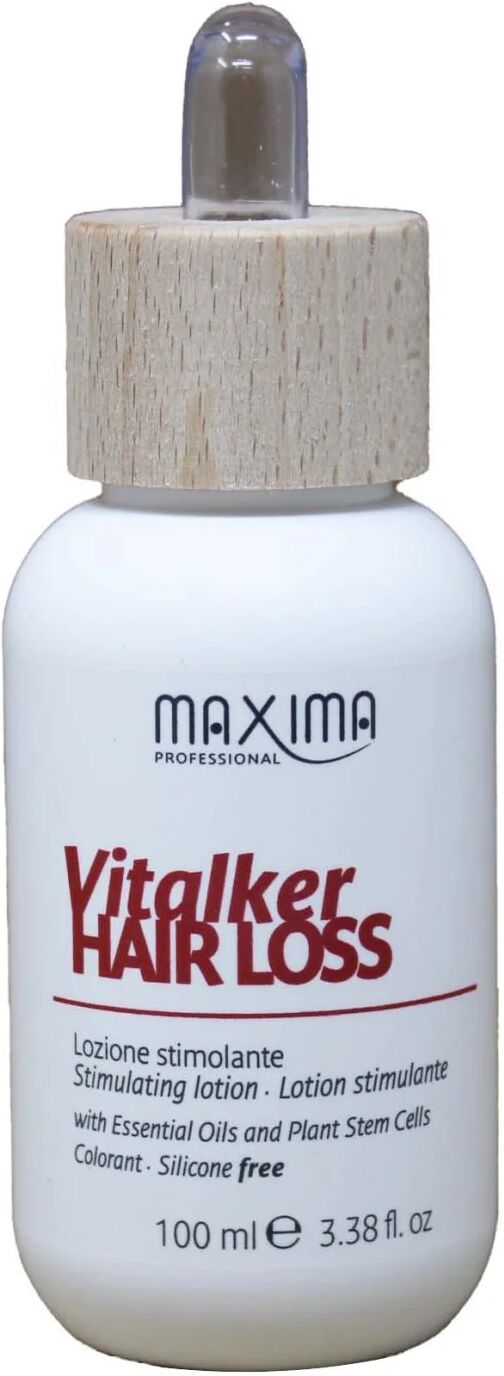 maxima professional maxima vitalker hair loss lozione stimolante coadiuvante nella prevenzione della caduta dei capelli 100 ml