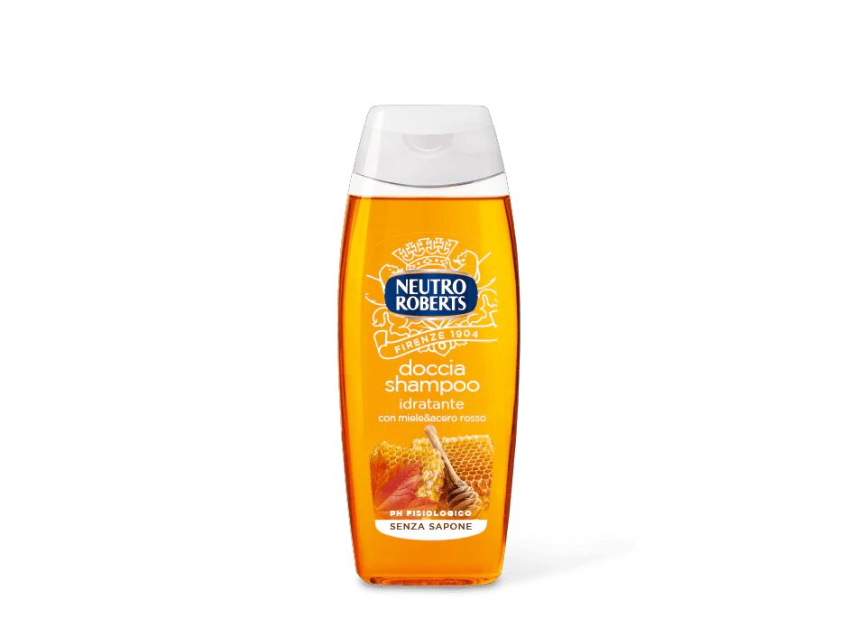 neutro roberts doccia shampoo idratante con miele e acero rosso 250 ml