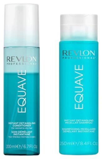 revlon professional revlon pro kit equave shampoo micellare 250 ml + balsamo districante istantaneo 200 ml