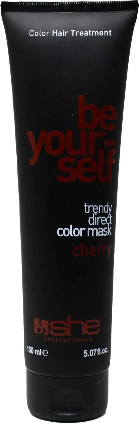 she professional be your self maschera tonalizzante e ristrutturante per capelli colore cherry 150 ml