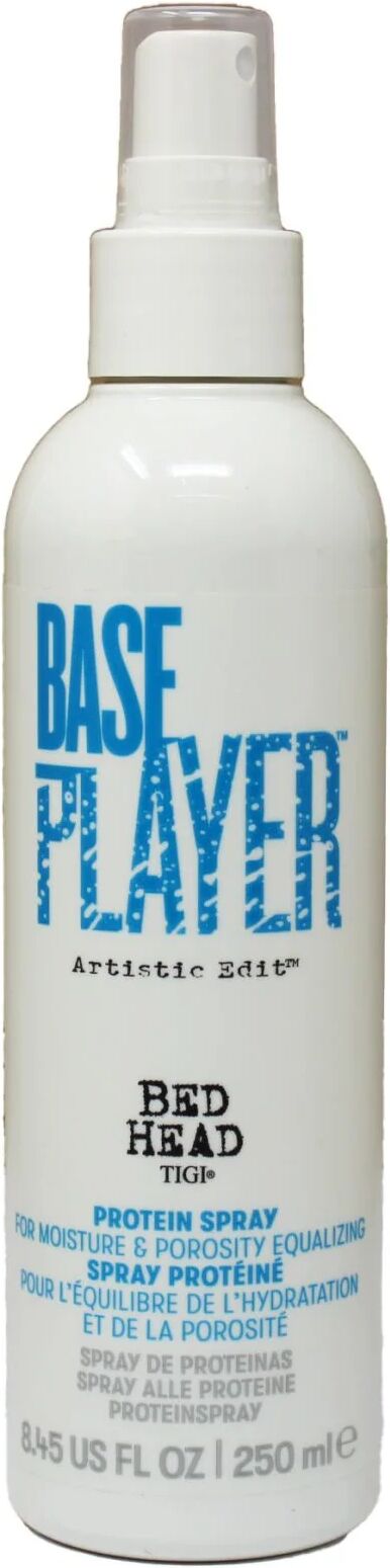 tigi base player spray alle proteine idratante e districante per capelli 250 ml