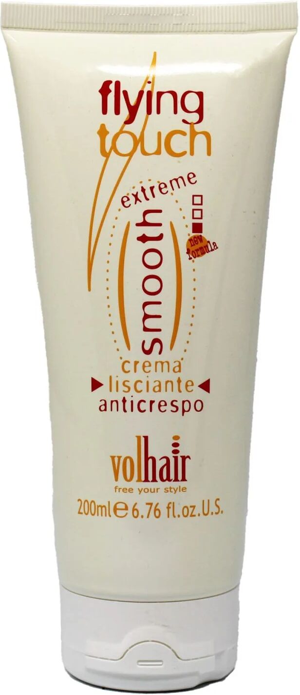 volhair flying touch extreme smooth crema lisciante per capelli anti crespo 200 ml