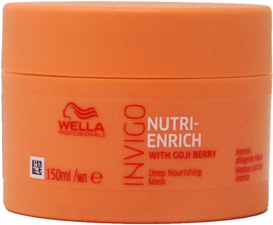 wella invigo nutri enrich maschera per capelli secchi 150 ml