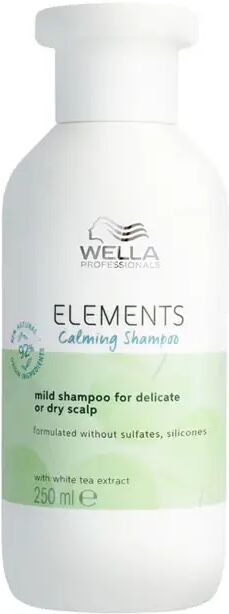 wella elements calming shampoo leggero per cute secca e delicata 250 ml