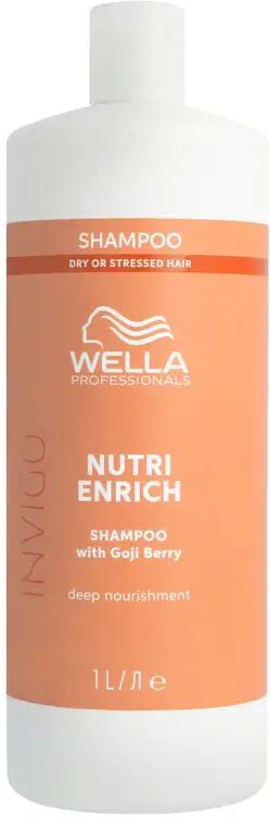 wella invigo nutri enrich shampoo nutriente per capelli secchi e fragili con bacche di goji 1000 ml