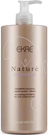 ekre naturè shampoo per capelli secchi e sfibrati alla calendula 1000 ml