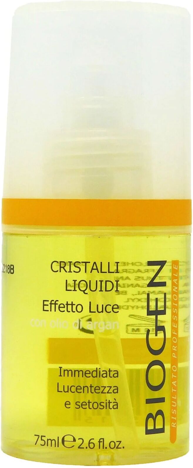 Biogen Cristalli Liquidi Per Capelli Effetto Luce Con Olio Di Argan 75 ml