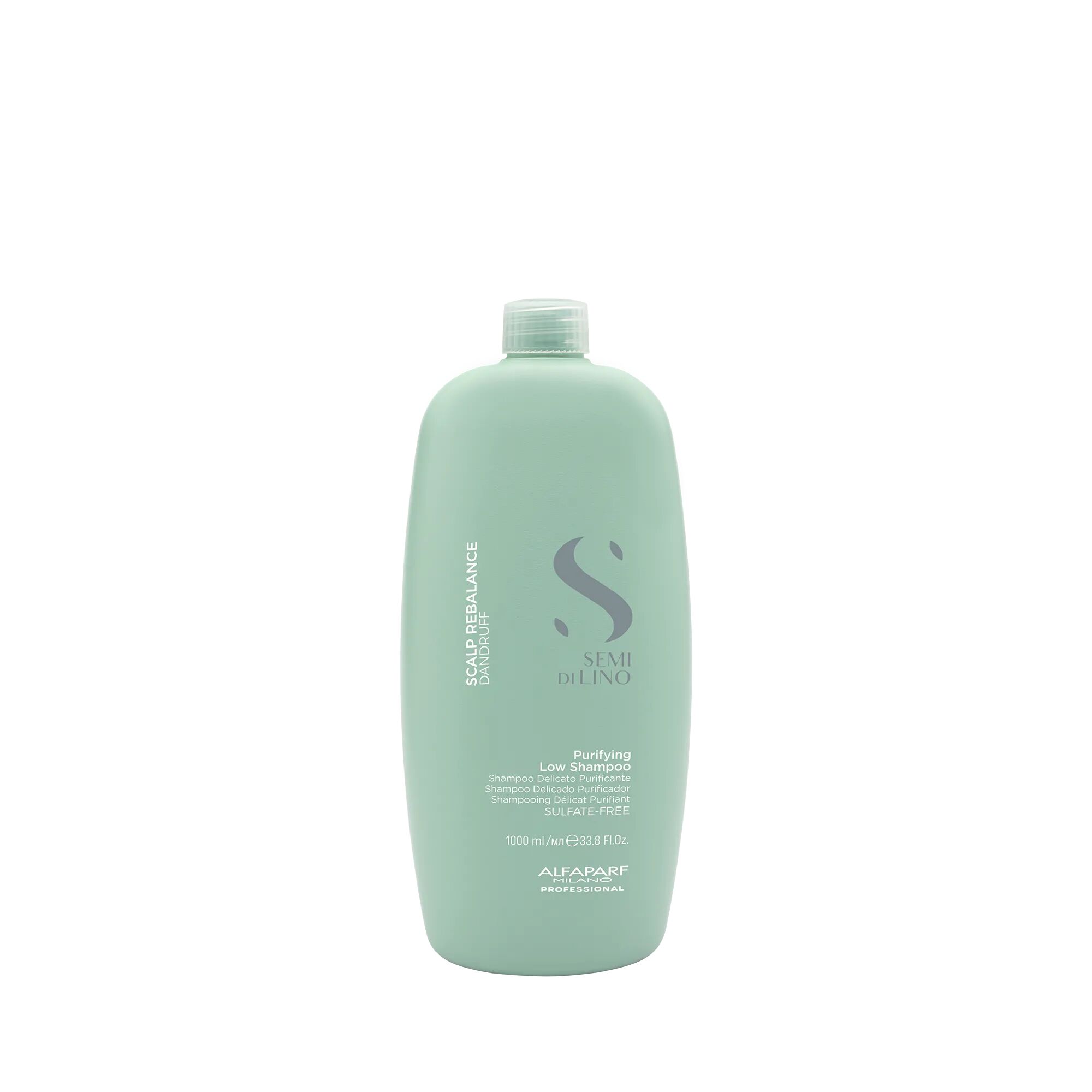 Alfaparf Milano Semi Di Lino Scalp Rebalance Dandruff Shampoo Delicato Purificante Per Cute Con Forfora Secca O Grassa 1000 ml