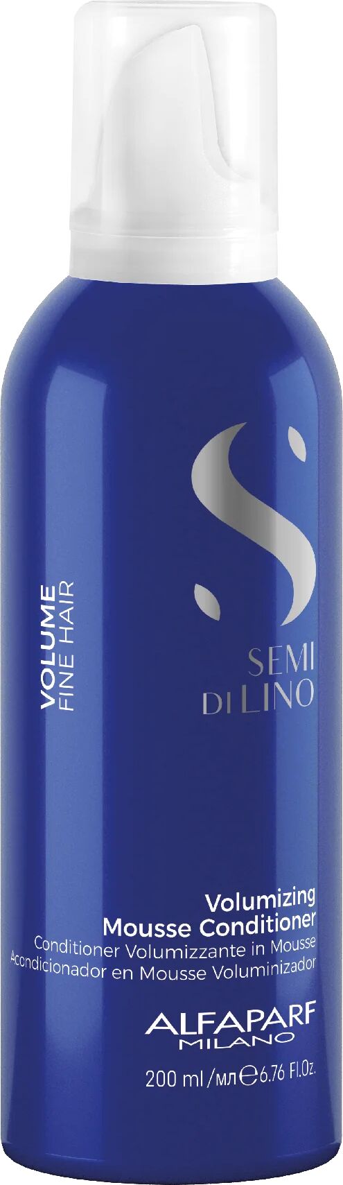 Alfaparf Milano Semi Di Lino Volume Fine Hair Conditioner Volumizzante Per Capelli In Mousse 200 ml