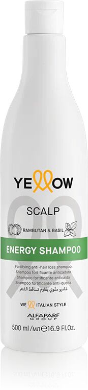 Alfaparf Yellow Scalp Energy Shampoo Fortificante Anticaduta Per Capelli 500 ml