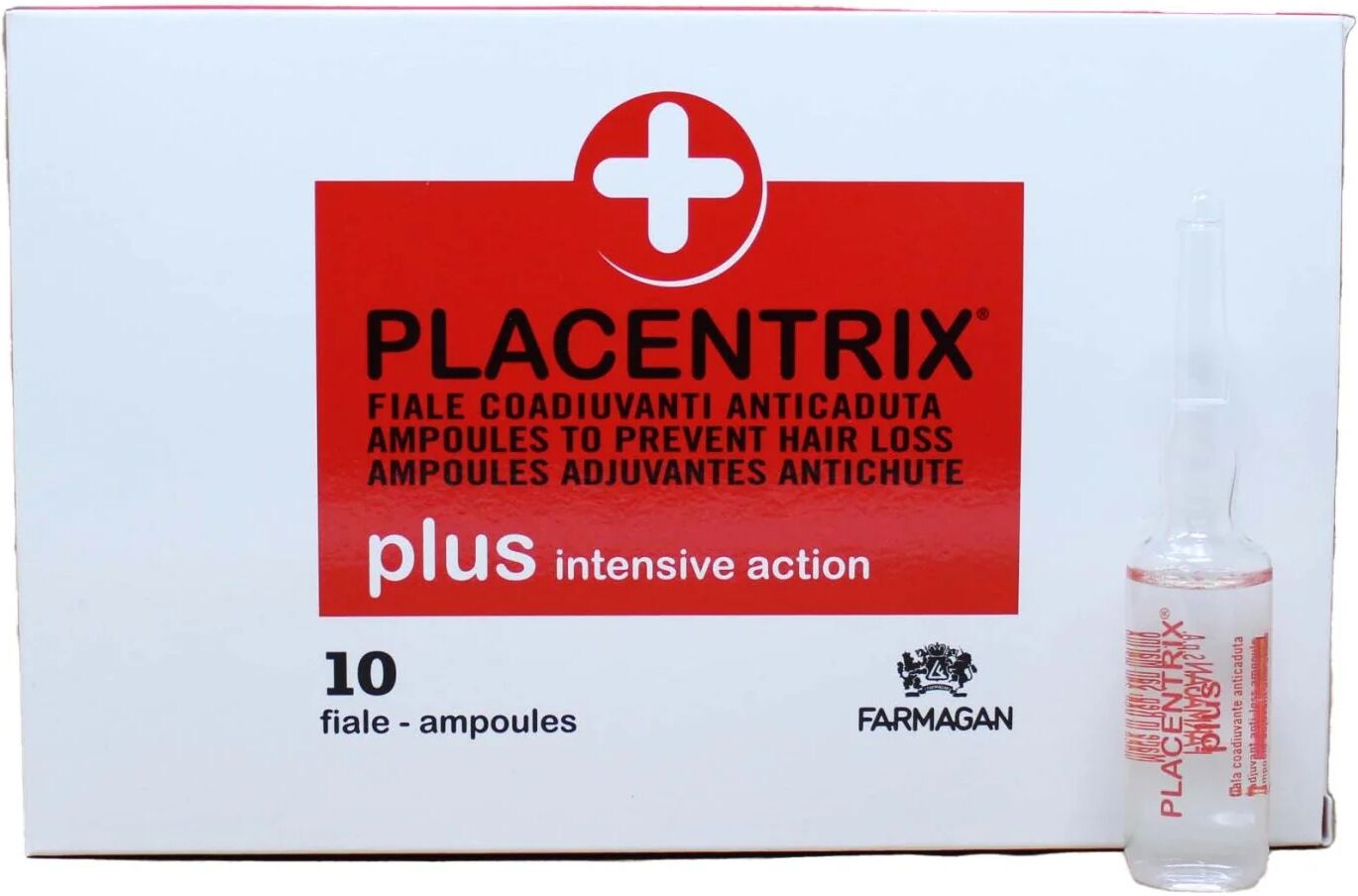 Farmagan Placentrix Fiale Coadiuvanti Anticaduta Per Capelli 10 Fiale Da 10 ml