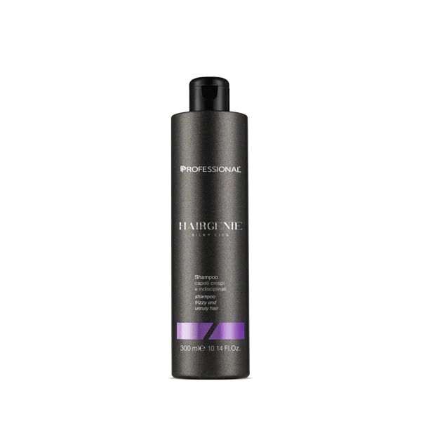 Professional Hairgenie Silky Liss Shampoo Per Capelli Crespi E Indisciplinati 300 ml