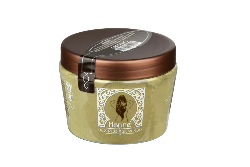 Henné Plus Natura Colore Per Capelli 100% Naturale Castano 125 gr