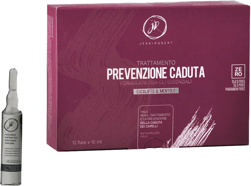 Jean Robert Lozione Prevenzione Della Caduta Dei Capelli 12 Fiale Da 10 ml