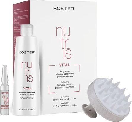 Koster Nutris Vital Kit Prevenzione Caduta Per Capelli Deboli E Fragili