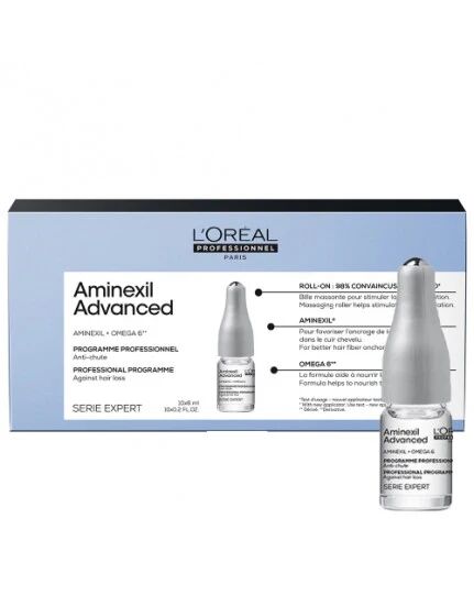 L'Oreal L'Oréal Serie Expert Aminexil Advanced Fiale Anticaduta 10 Fiale Da 6 ml