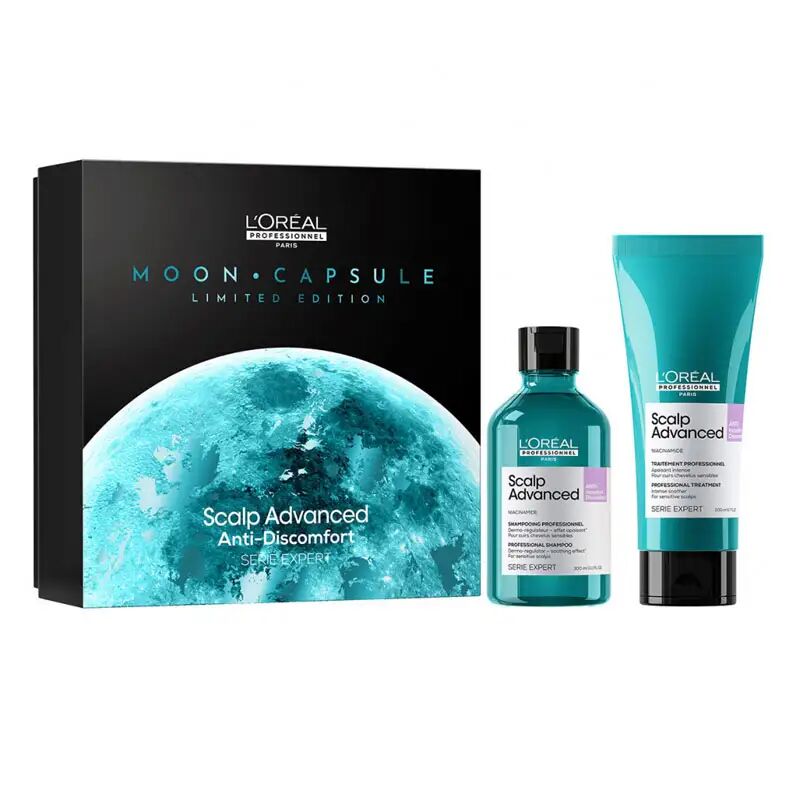 L'Oreal L'Oréal Cofanetto Serie Expert Scalp Advanced Moon Capsule Edizione Limitata Shampoo 300 ml + Trattamento 200 ml