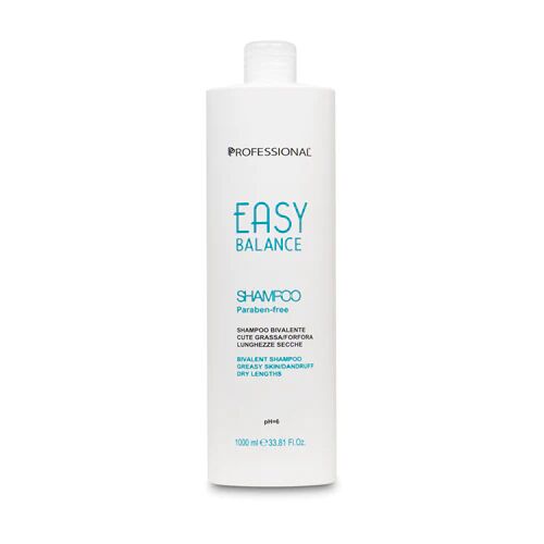 Professional Easy Balance Shampoo Bivalente Cute Grassa E Forfora 1000 ml