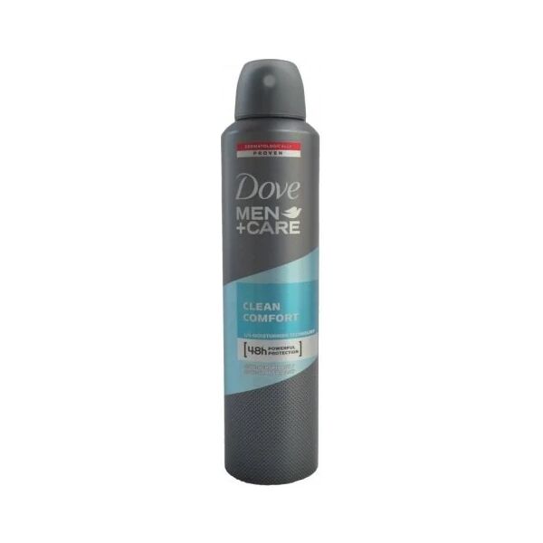 dove deodorante spray men + care clean comfort 250 ml