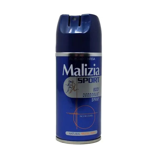 malizia sport deodorante spray zero alcol profumo d'intesa 150 ml