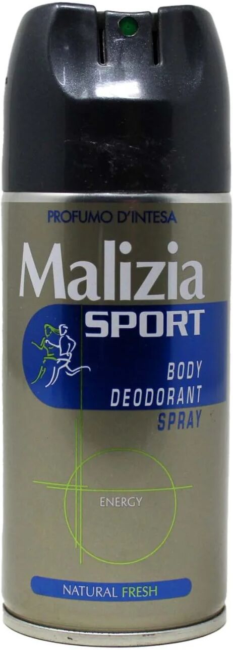 malizia sport deodorante spray energy profumo d'intesa 150 ml