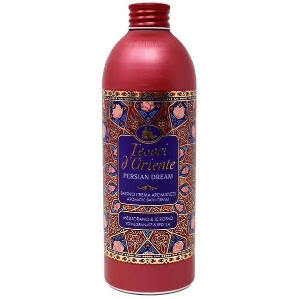 tesori d'oriente bagno crema aromatico persian dream melograno e tè rosso 500 ml