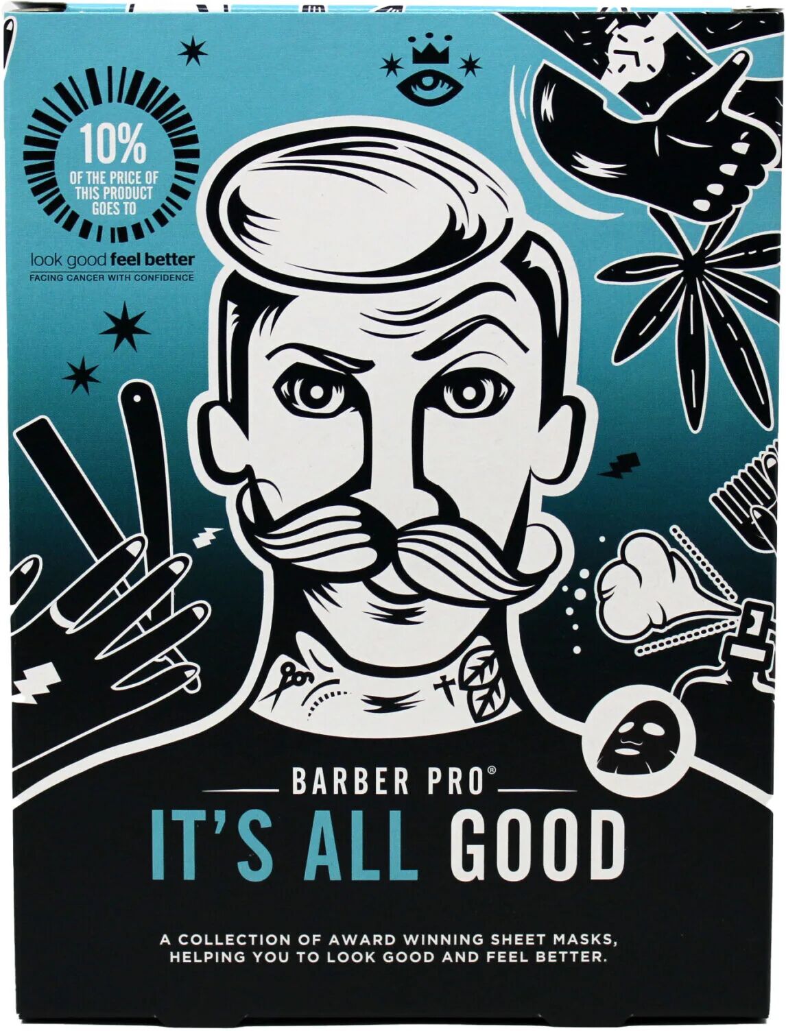 Barber Pro It's All Good Box Cofanetto Rituale Di Bellezza