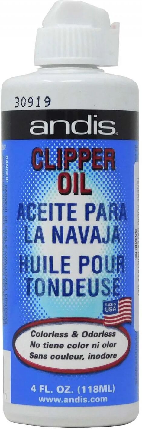 Andis Clipper Oil Lubrificante Per Tosatrice 118 ml