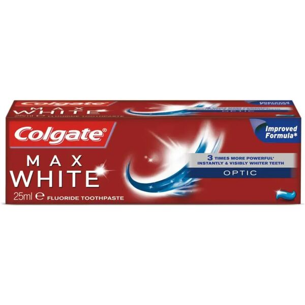 colgate dentifricio max white bianco istantaneo optic 75 ml