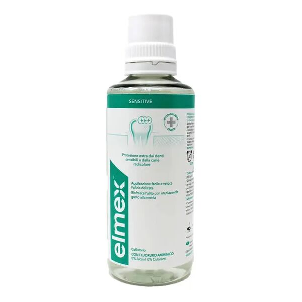 elmex collutorio sensitive protezione extra per denti e carie sensibili 400 ml