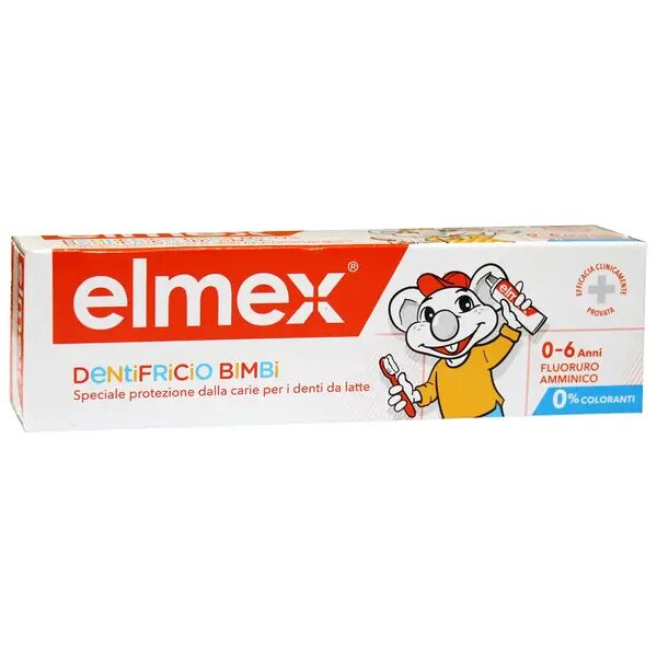 elmex dentifricio per bimbi da 0 a 6 anni 50 ml