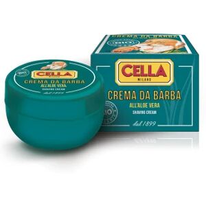 Cella Milano Cella Crema Da Barba Bio All'Aloe Vera 150 ml