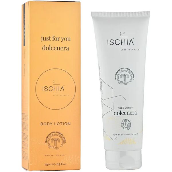 ischia eau thermale sali di ischia body lotion dolcenera emulsione idratante per corpo 250 ml