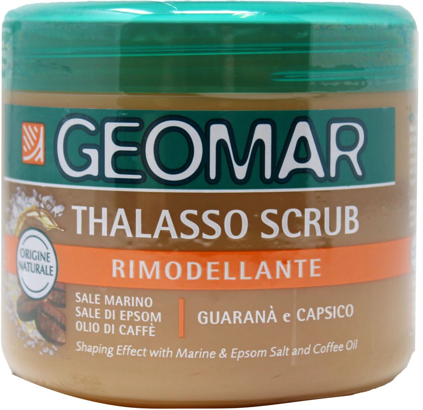 geomar thalasso scrub corpo rimodellante 600 gr