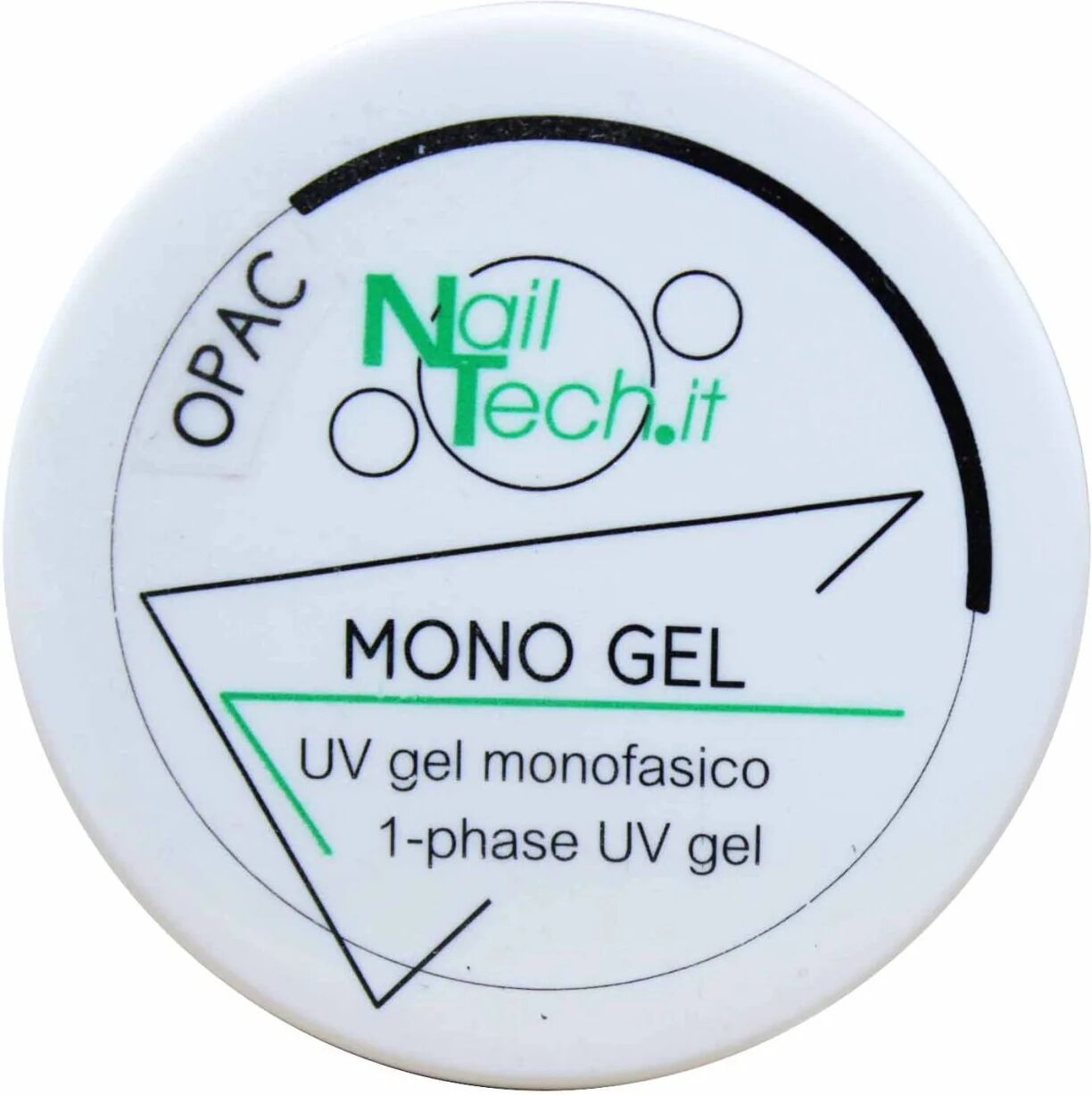 nail tech uv gel monofasico opaco per ricostruzione unghie 15 gr